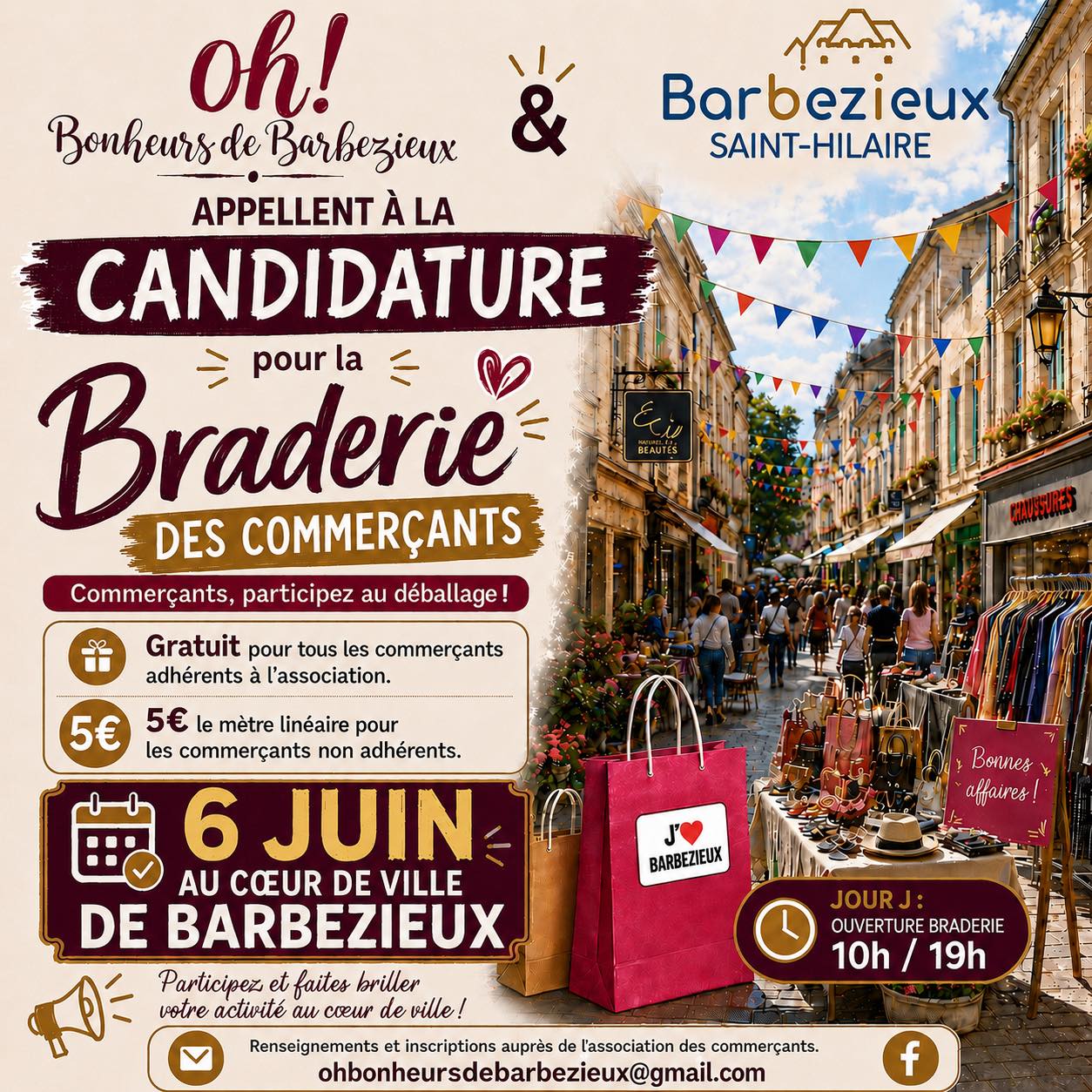 Braderie des commerçants