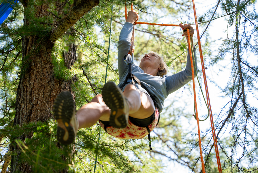 Game of Trees : Grimpe d'arbre avec Papa Ours nature_Les Orres