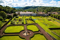 Panorama sur les jardins du Château Dauphin
