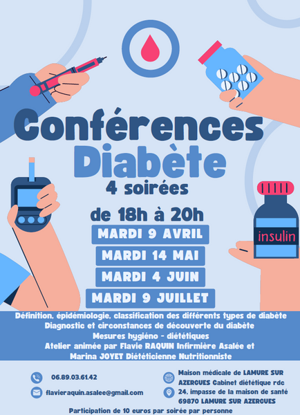 Conférences sur le diabète