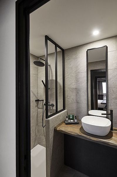 Salle d'eau à l'Alpen Valley