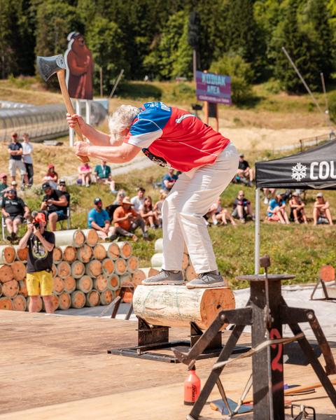 Lumberjack festival - Courchevel La Tania