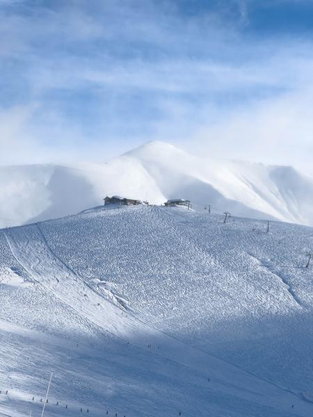 Le Mont Joux en hiver
