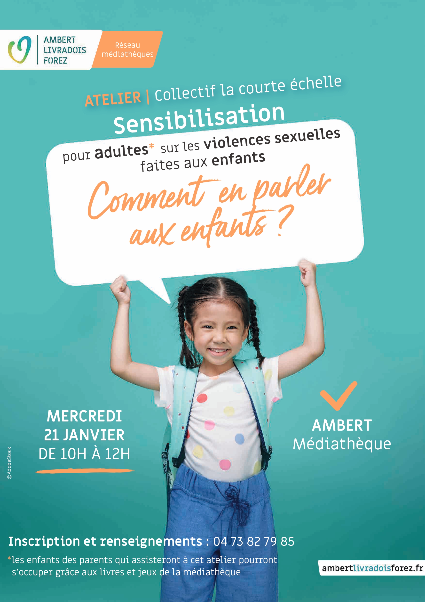 « Comment en parler aux enfants ? » – Sensibilisation aux violences faites aux enfants // Ambert