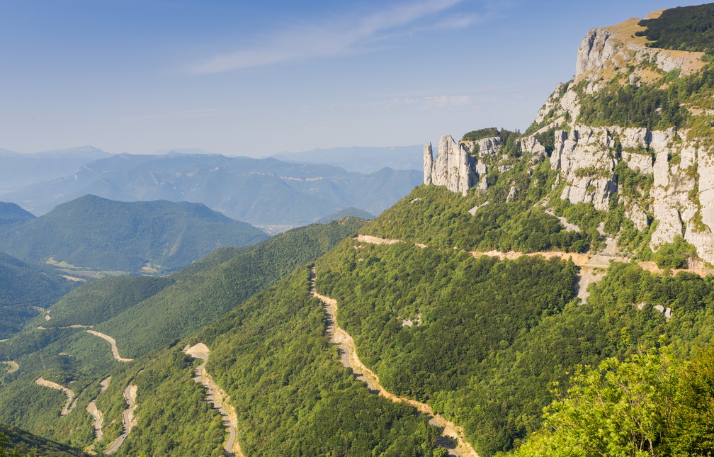 Route panoramique du Col de Rousset - Vercors - Drôme