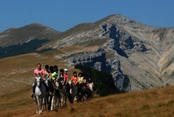 Rando équestre itinérante Juniors (13-17 ans) sur les plateaux du Vercors