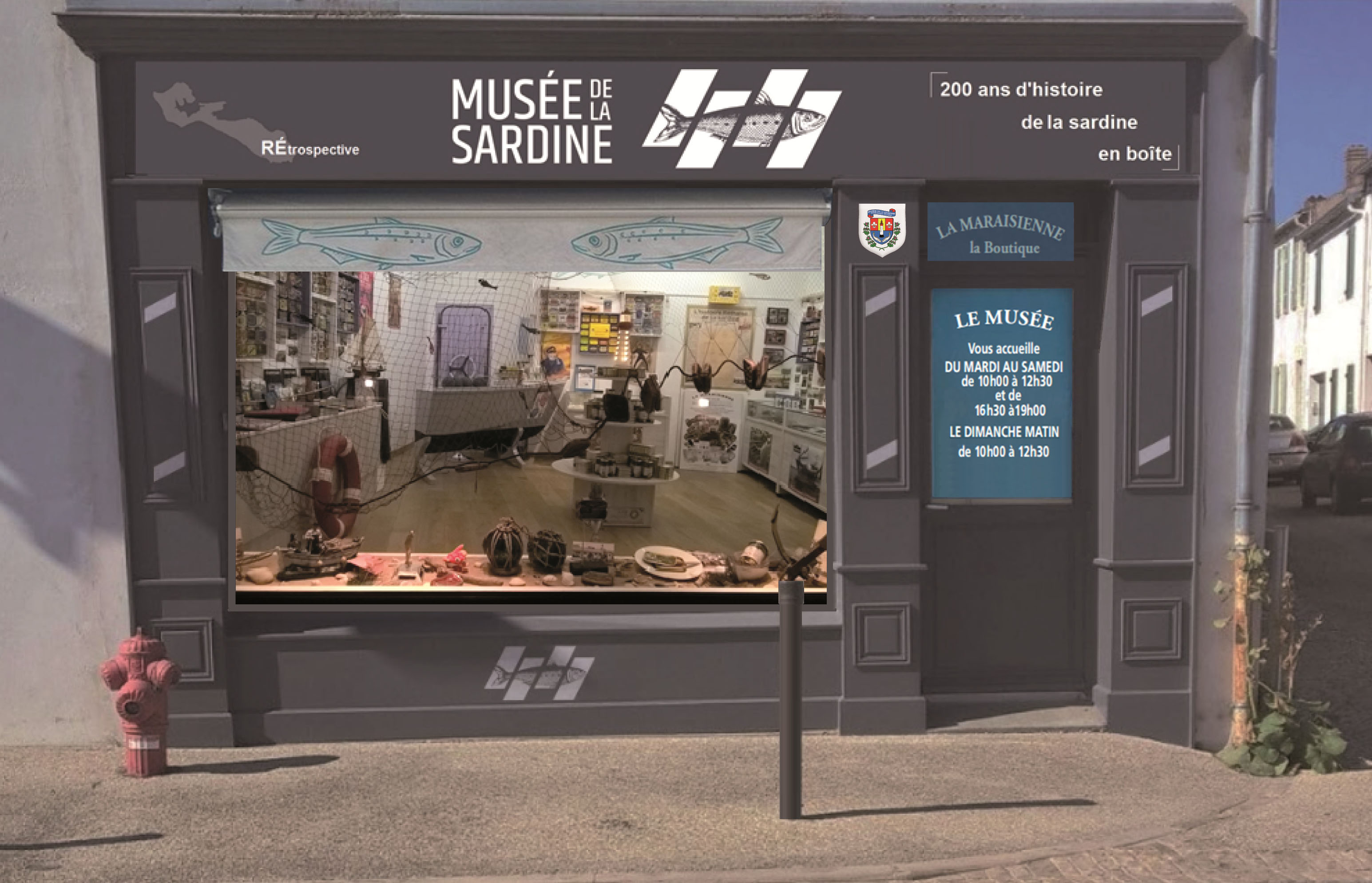 Retracer l'histoire de la sardinerie d'Ars-en-Ré par le musée de la sardine