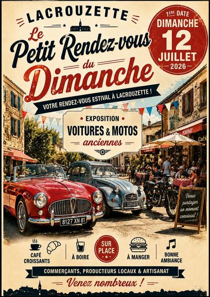 Exposition de voitures et motos anciennes