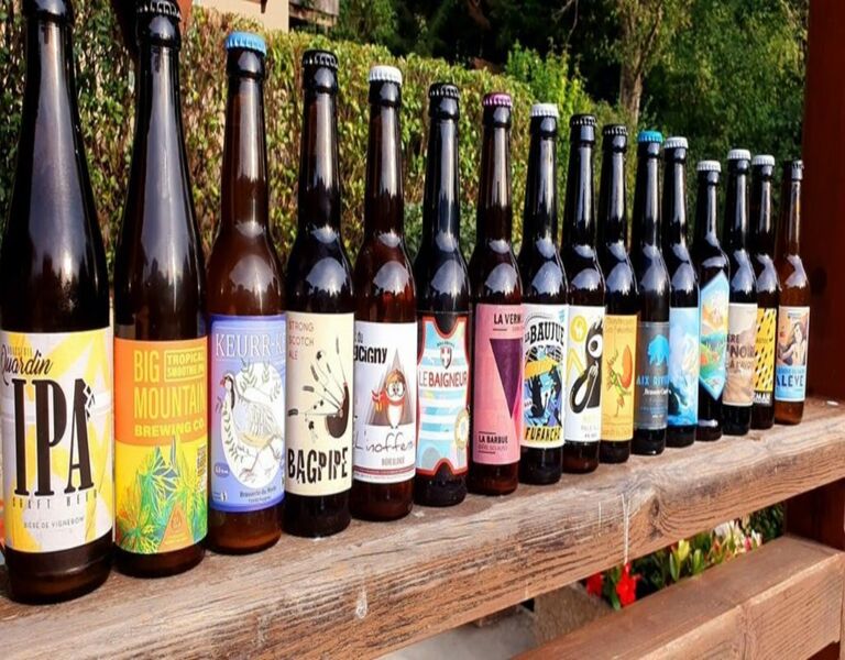 Dré Dans L'Moussu bières artisanales Sources du lac d'Annecy