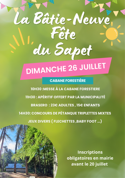 Fête du Sapet_La Bâtie-Neuve - © Fête du Sapet_La Bâtie-Neuve