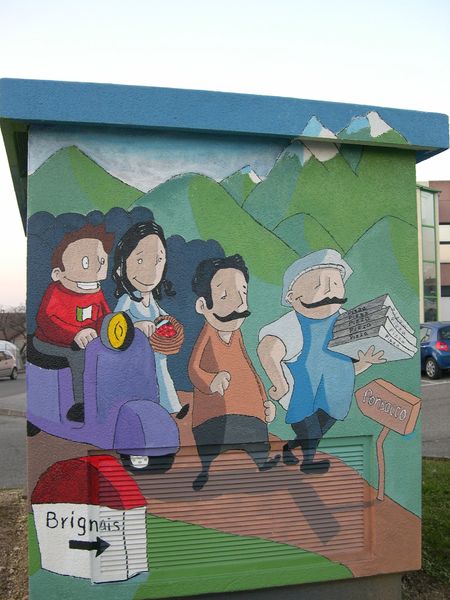 Mur peint ZA Brignais