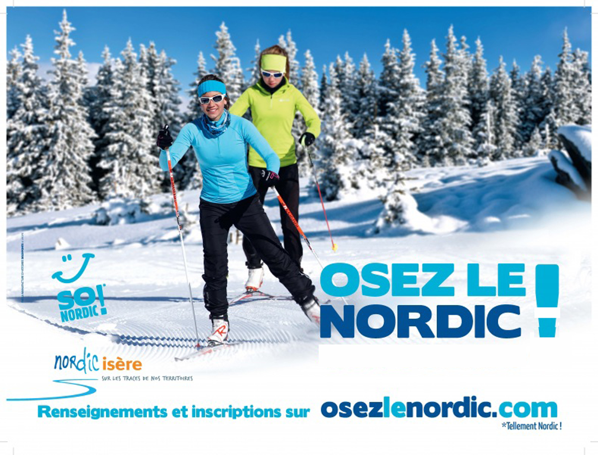 Chamrousse free nordic skiing day