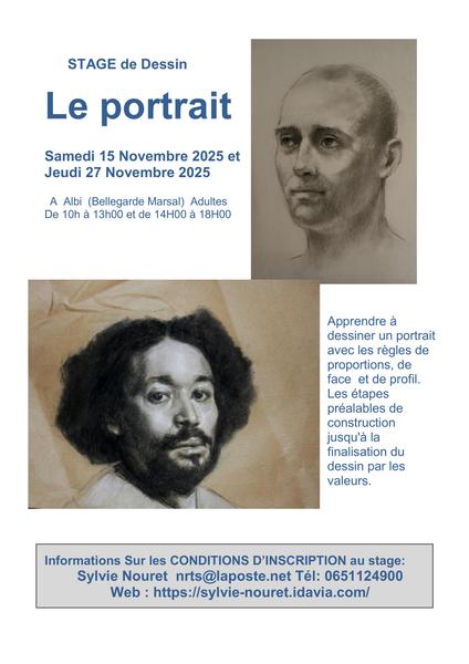 Stage de Dessin - Le portrait