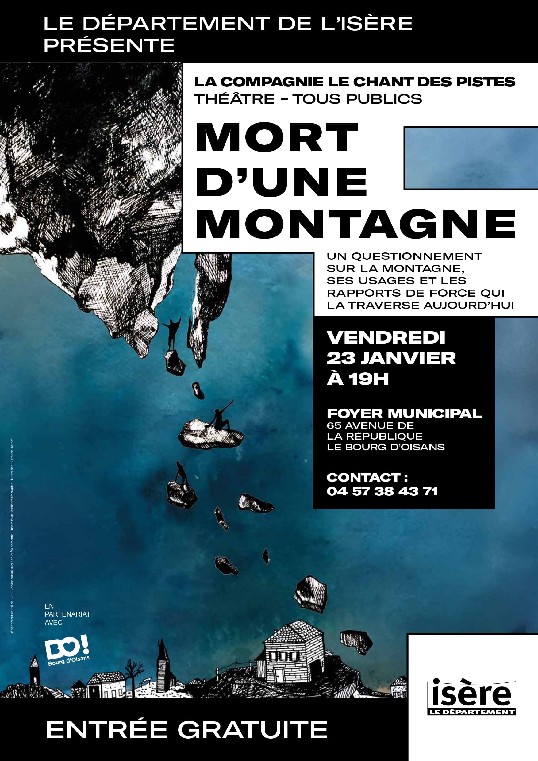 MORT D’UNE MONTAGNE_Le Bourg-d'Oisans