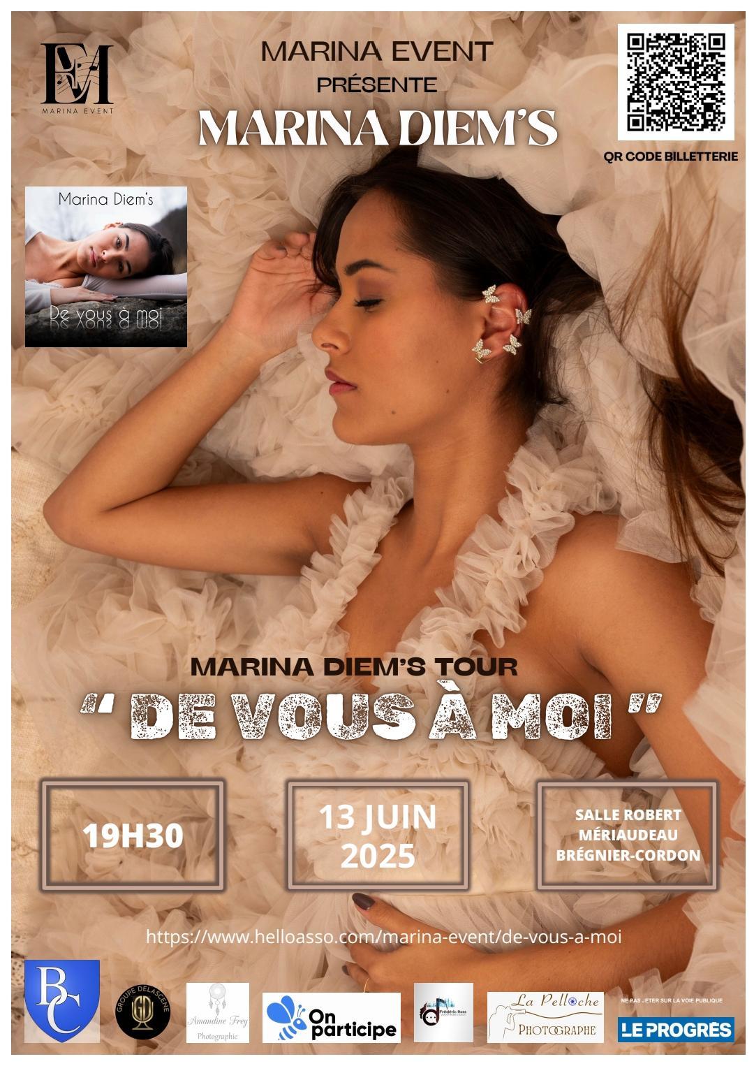 Concert "De vous à moi" Marina Diem's_Brégnier-Cordon