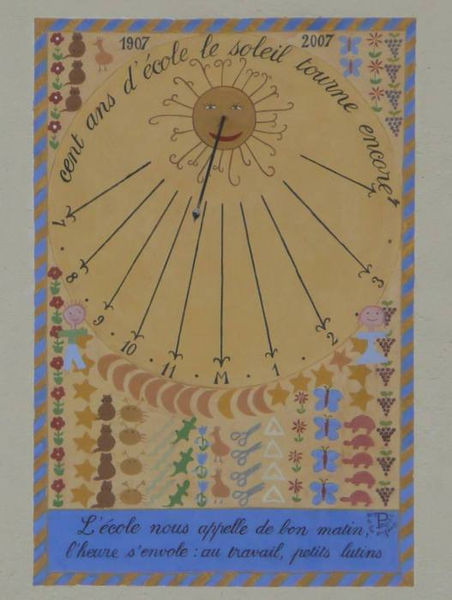 Cadran solaire de l'École