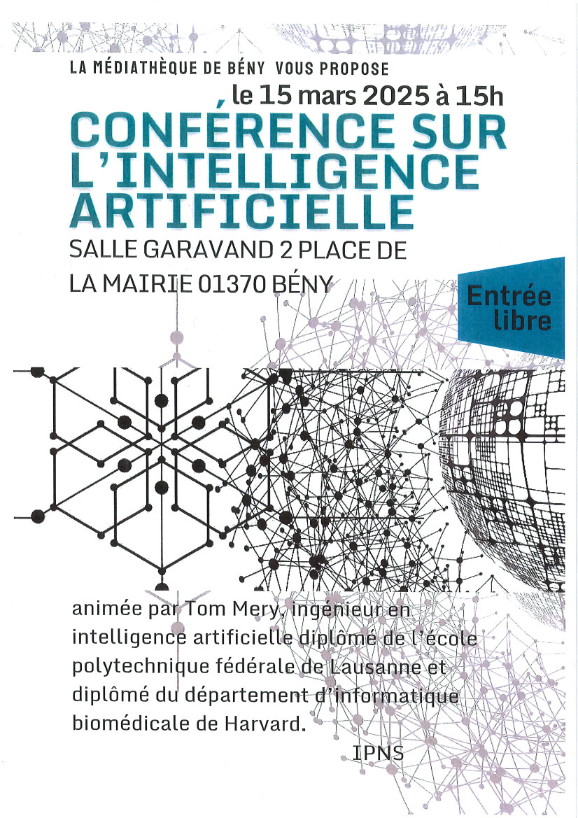 Conférence sur l'intelligence artificielle_Bény