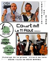 Concert - Swing la Mouche & Cash Misère_Villard-de-Lans