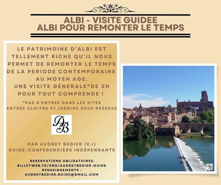 Albi pour remonter le temps - visite guidée