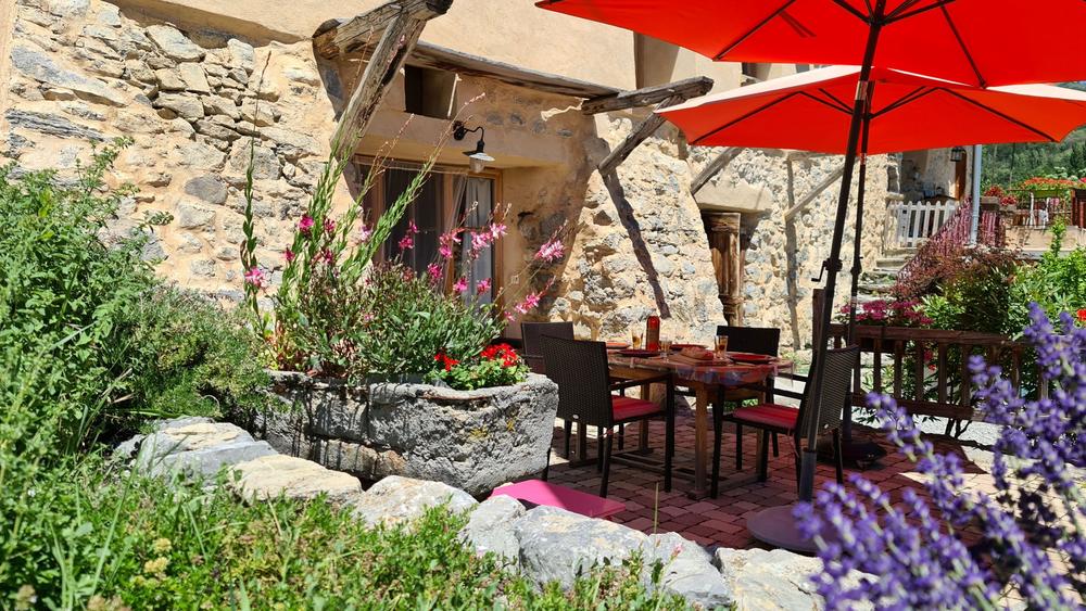 Terrasse -  Gîte Le Fontanil - Chorges