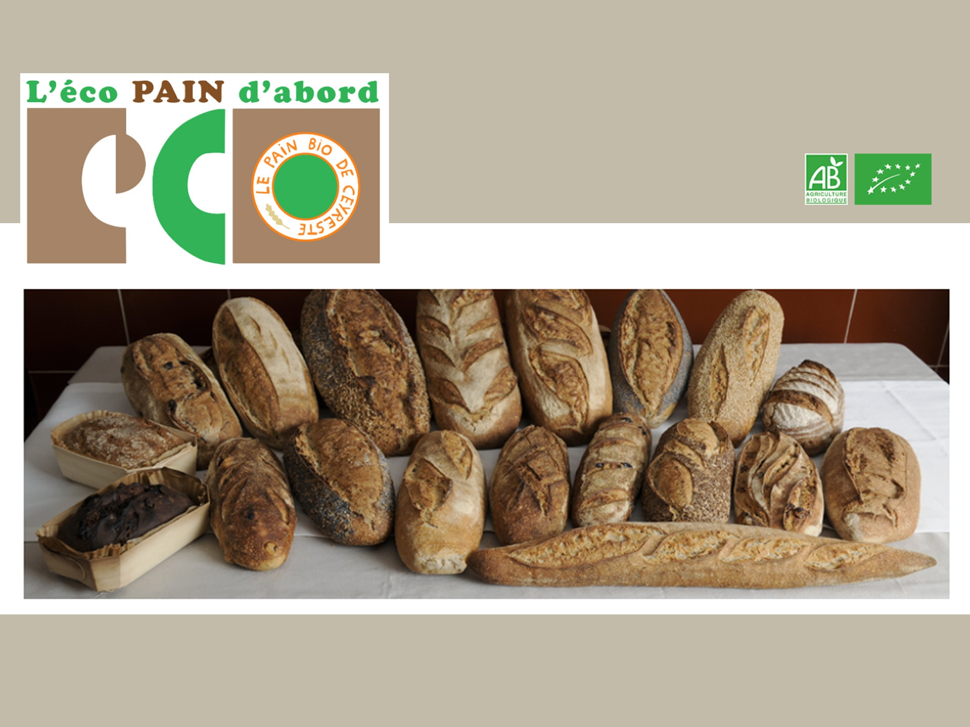 L'Eco-Pain d'abord