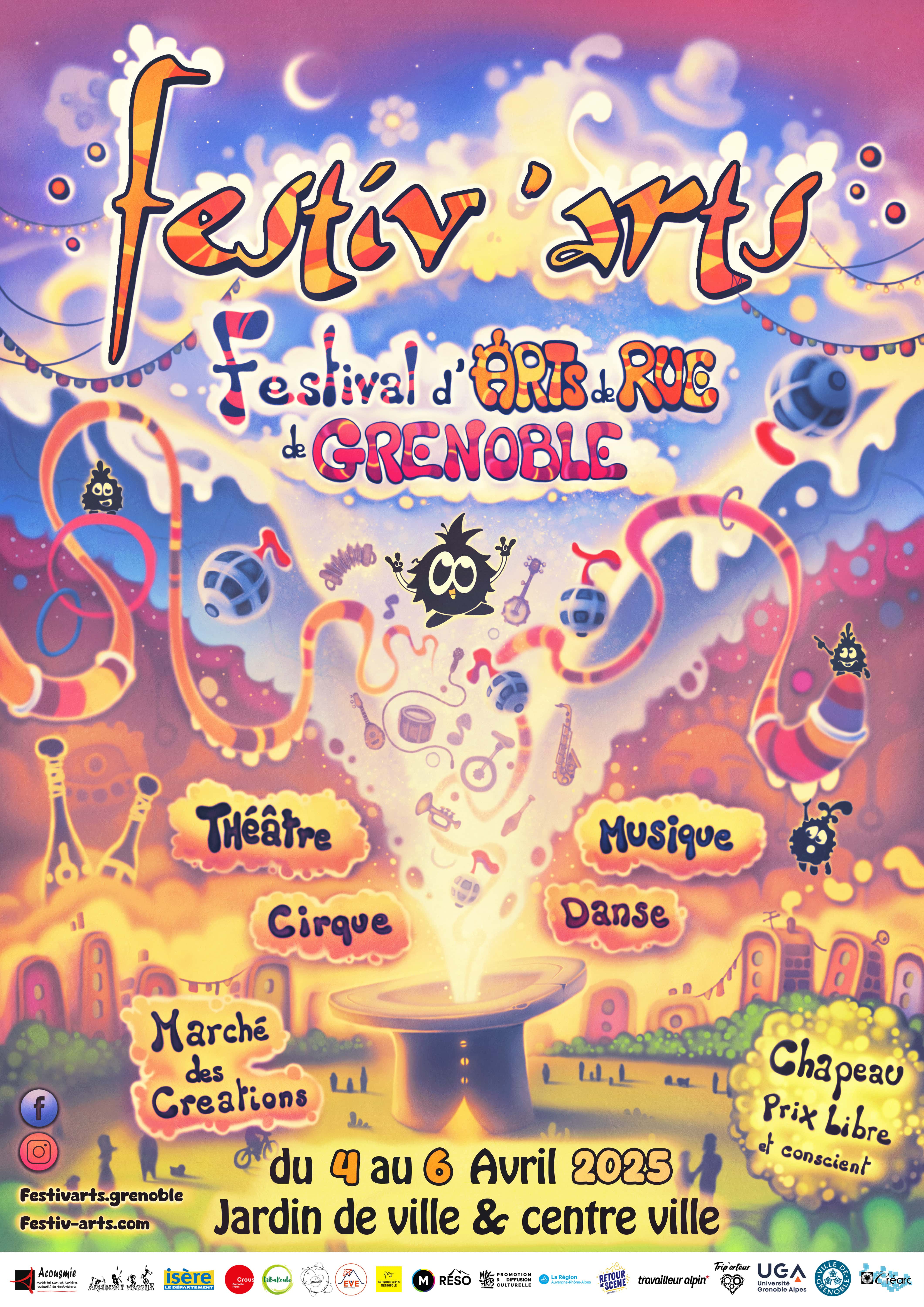 Affiche Festiv'arts 2025