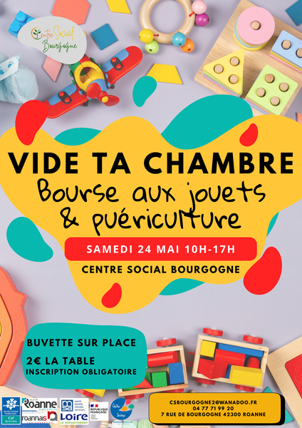 Bourse aux jouets et puériculture