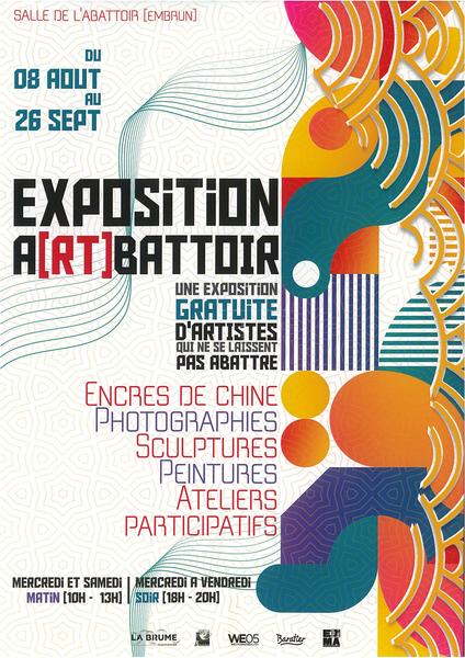 Exposition Art Battoir_Embrun - © La Brume Exposition Art Battoir_Embrun - © La Brume