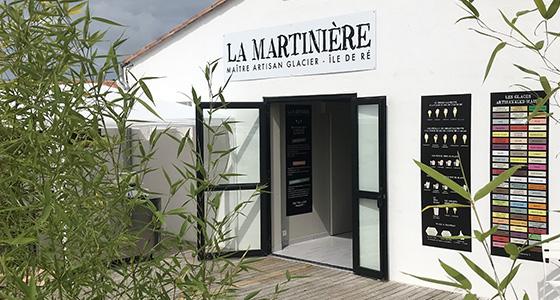 La Martinière - Le glacier au Bois-Plage