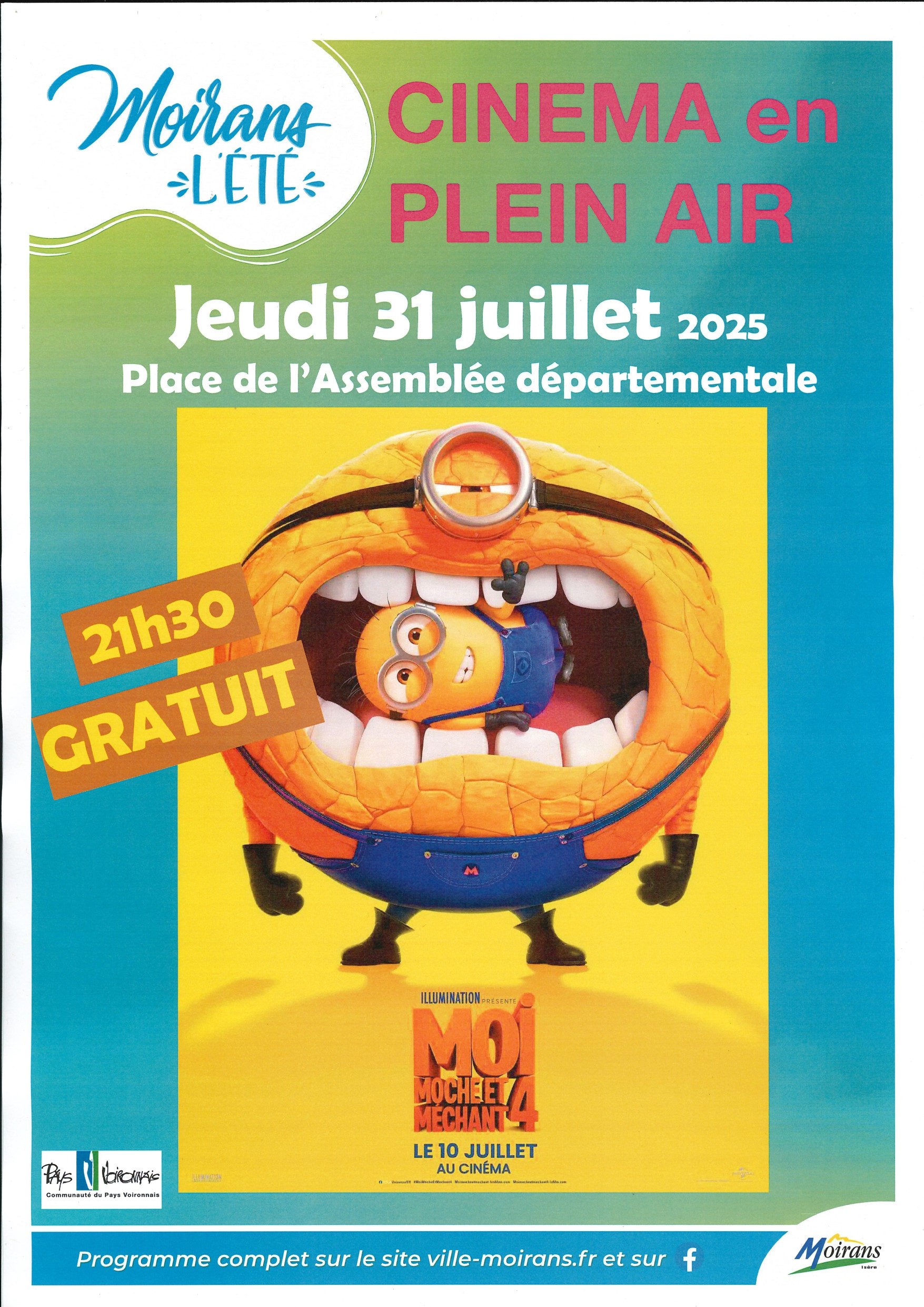 Affiche film Moi, moche et méchant 4