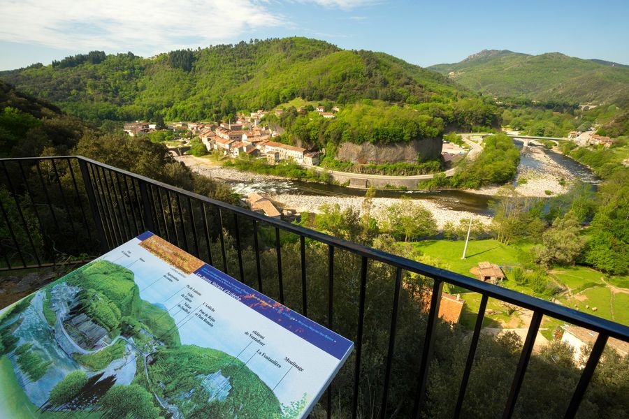 Pont-de-Labeaume - Belvédère ©S.BUGNON