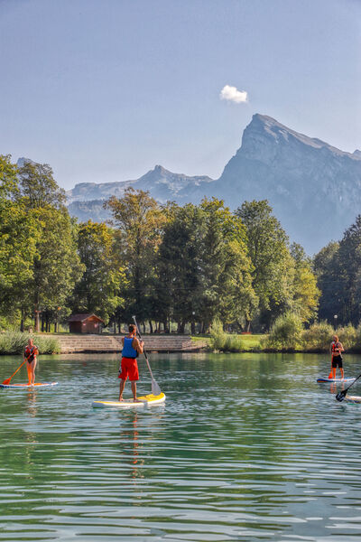 Initiation au Paddle sur le Lac Bleu
