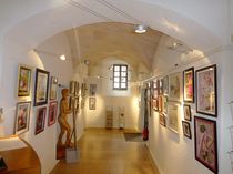 Galerie d'exposition / Patio au Centre Culturel Marius Hudry