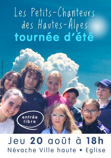 Les Petits-Chanteurs des Hautes-Alpes en concert à Névache