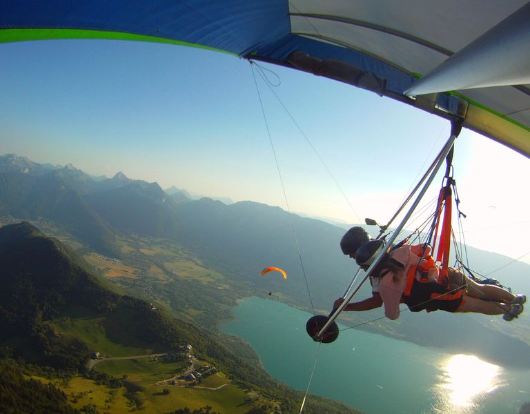 Annecy Deltaplane Col de la Forclaz Doussard