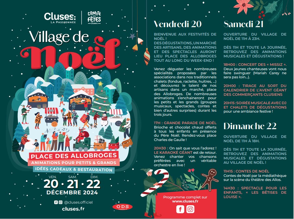 Marché de Noël_Cluses