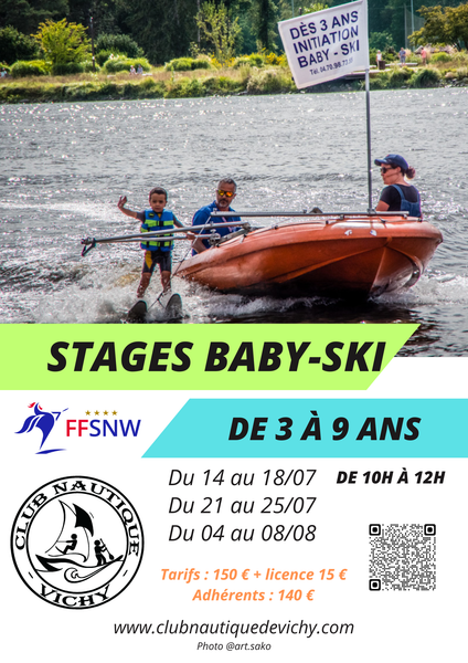 Stages de Baby Ski