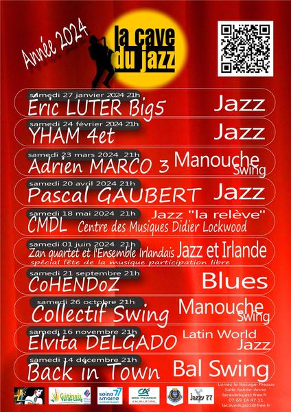Concerts Jazz 2024 Lorrez le Bocage
