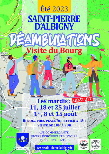 Déambulations - Visite commentée de Saint-Pierre-d'Albigny