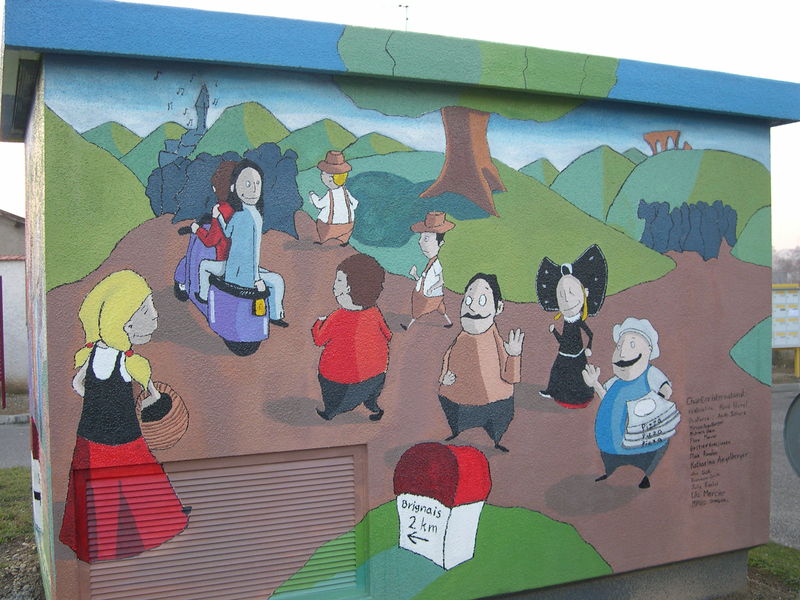Mur peint ZA Brignais