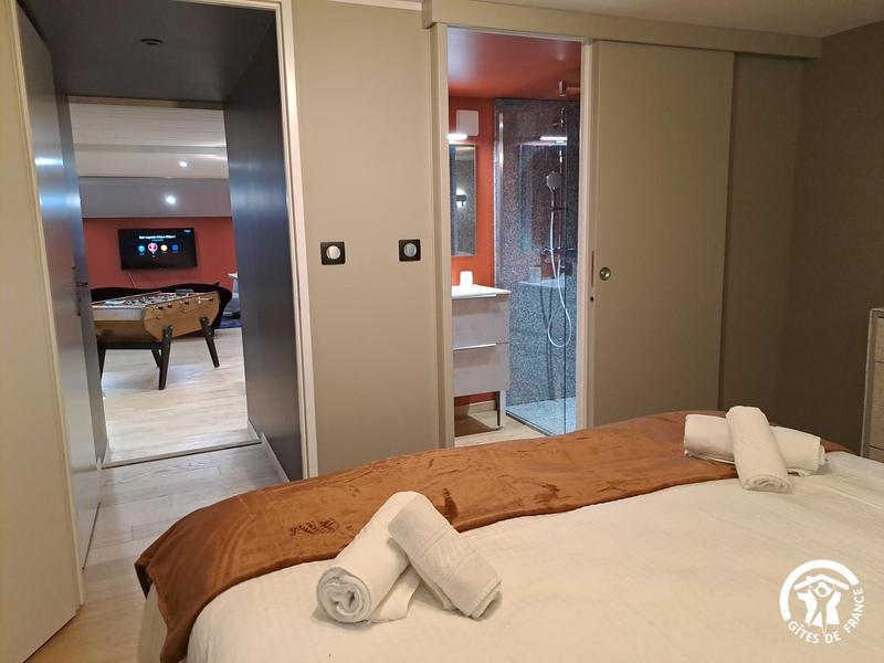 Le gîte du Tilleul de Bressolles - Le Bez - Gîtes de France Sud - chambre annexe