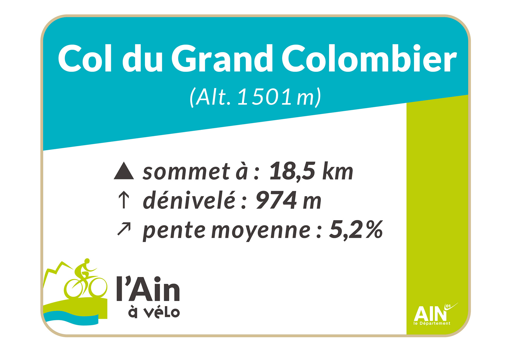 Col du Grand Colombier depuis Champagne en Valromey
