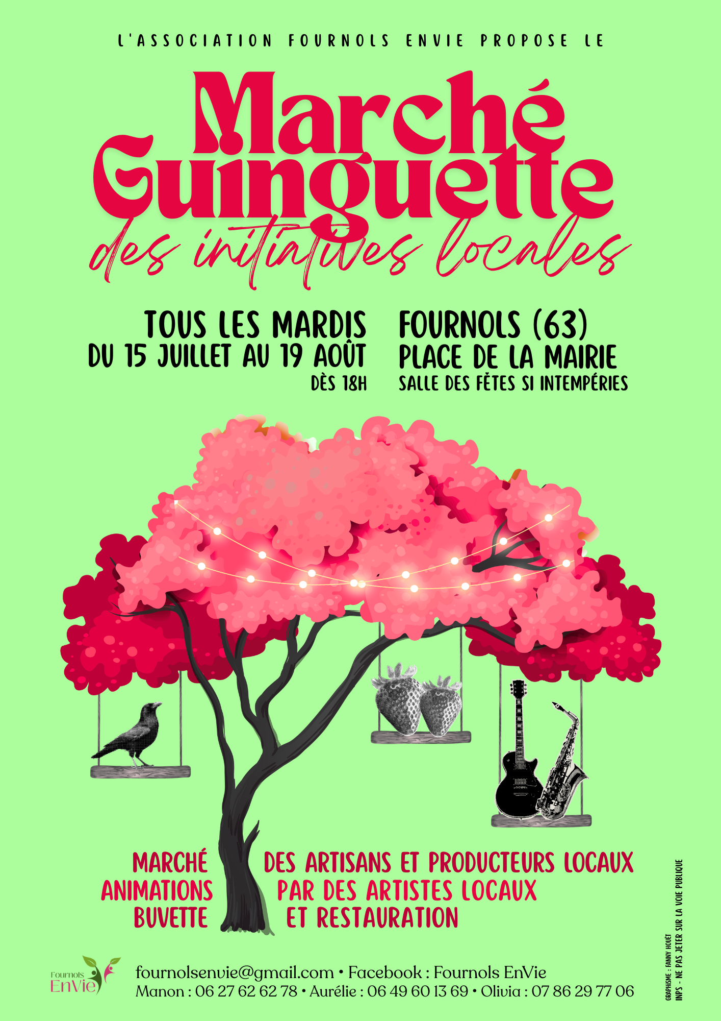 Marché Guinguette des Initiatives Locales // Fournols