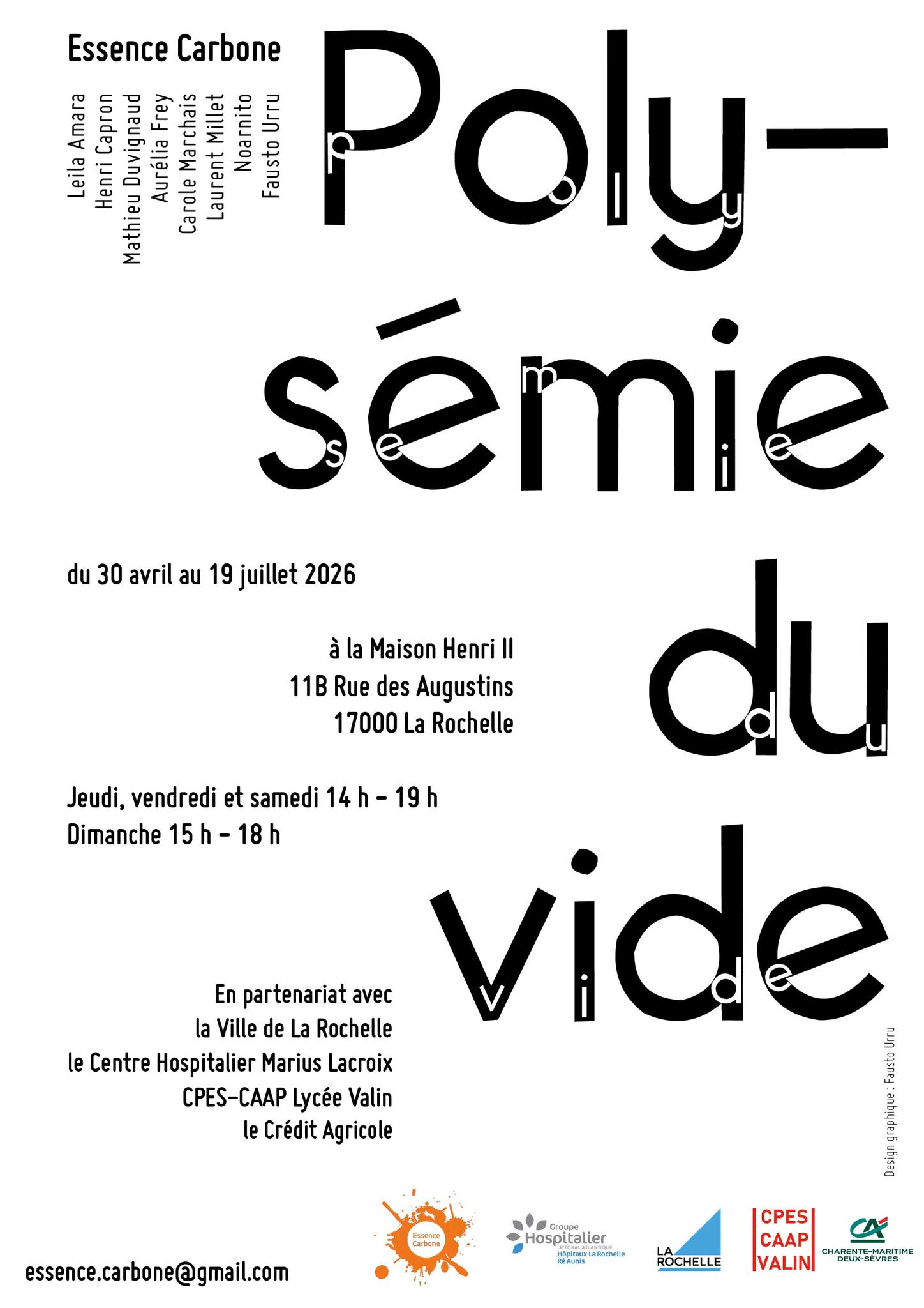 Exposition - Polysémie du vide