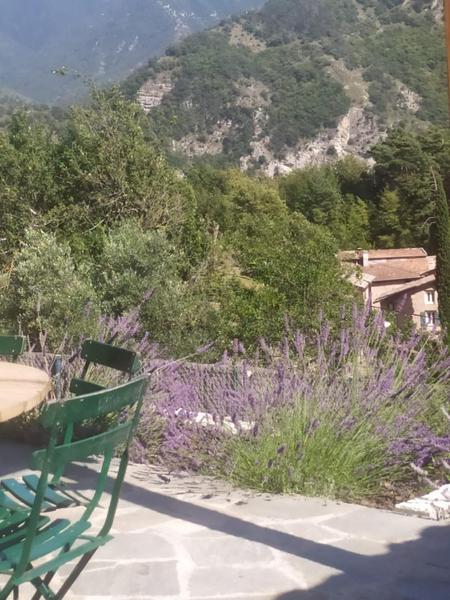 Gîte l'Aire - Vue Terrasse - Lantosque - Gîtes de France des Alpes-Maritimes