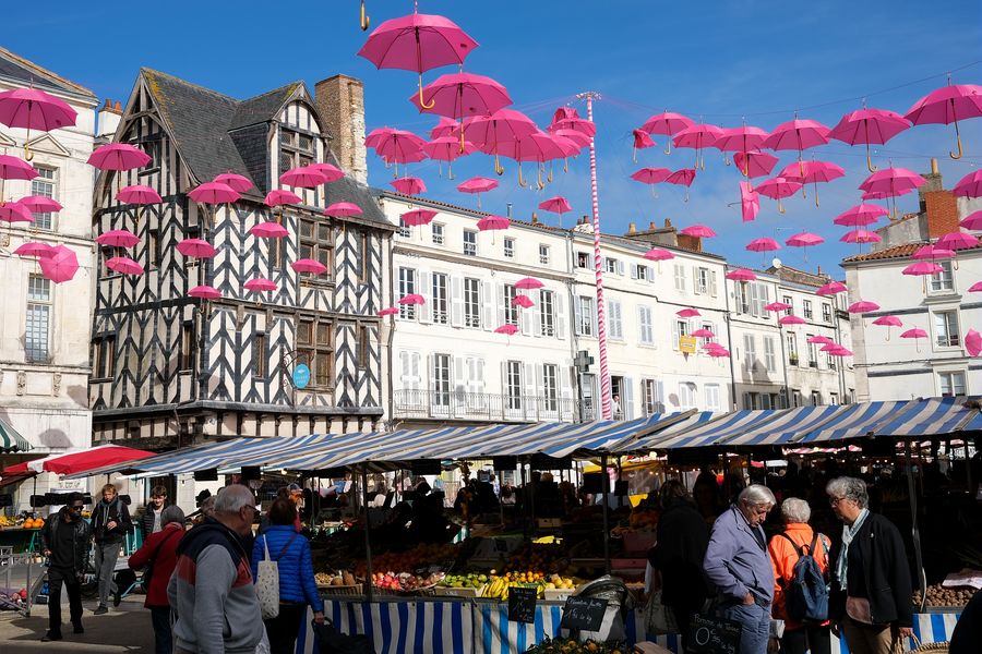 Octobre rose au marché