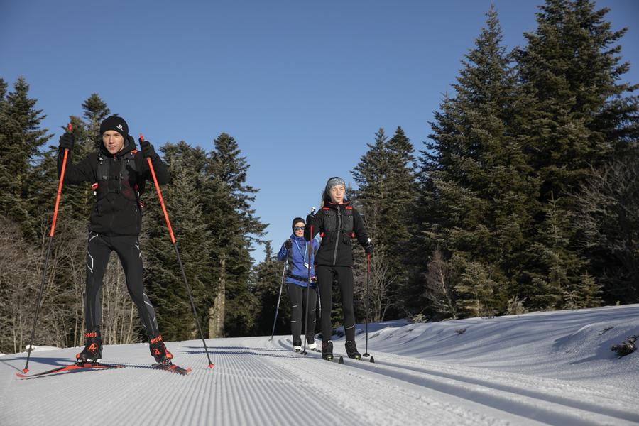 Ski de fond au Col de la Loge