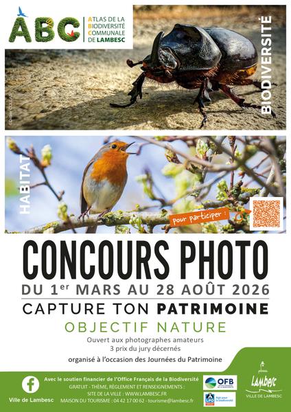 Concours photo - Capture ton patrimoine : Objectif nature