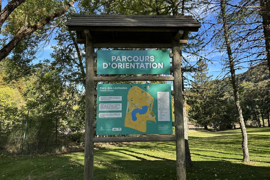Parcours d'orientation du parc des Léchades