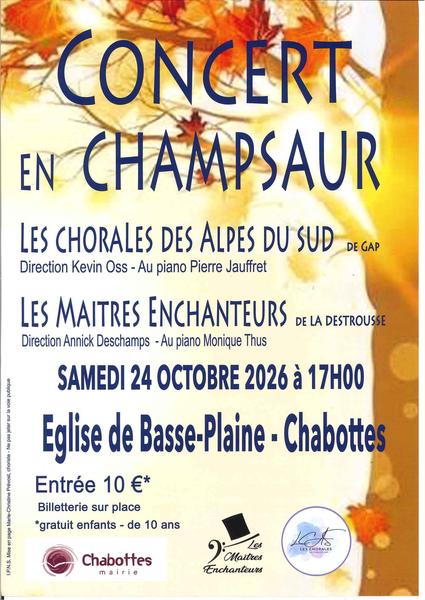 Concert en Champsaur